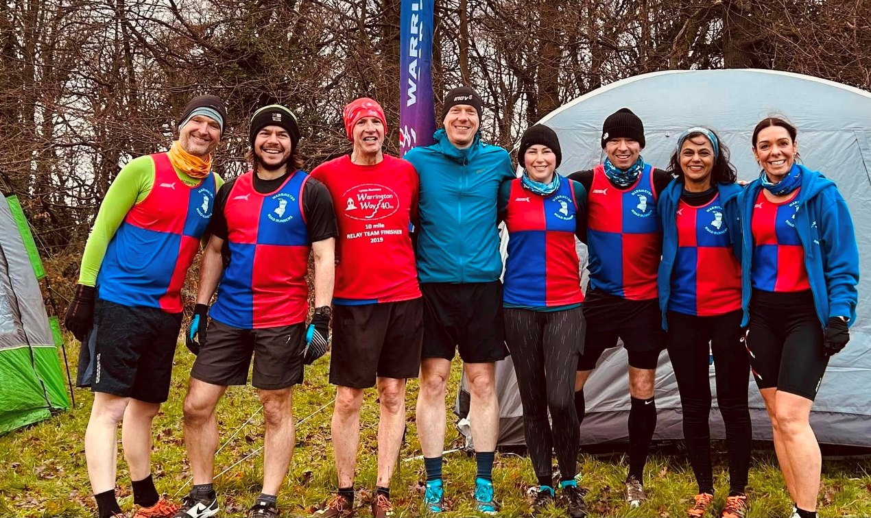 All the WRR runners before the Arrowe park race