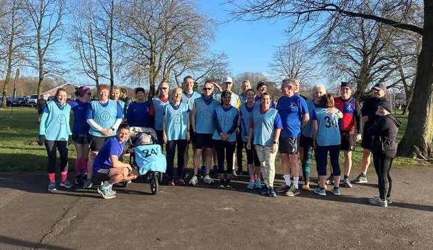 All the WRR runners before parkrun pacing